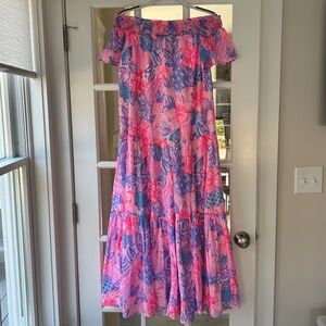 Lily Pulitzer Maxi Dress - like new